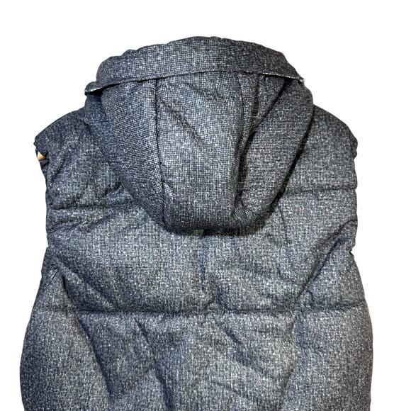 Dang Kko Mens Puffer Hooded Vest Gray Size Large Gorp Core Neutral Winter Casual - Picture 7 of 10